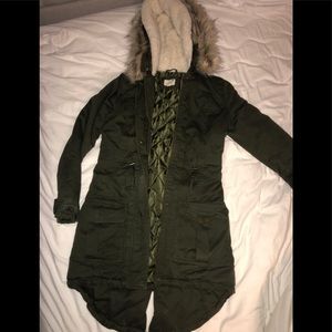 Pacsun LA hearts hooded coat